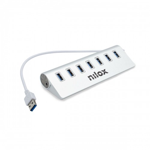 USB-разветвитель Nilox NX7HUB30 Белый image 2
