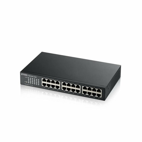 Slēdzis ZyXEL GS1100-24E Melns Gigabit Ethernet image 1