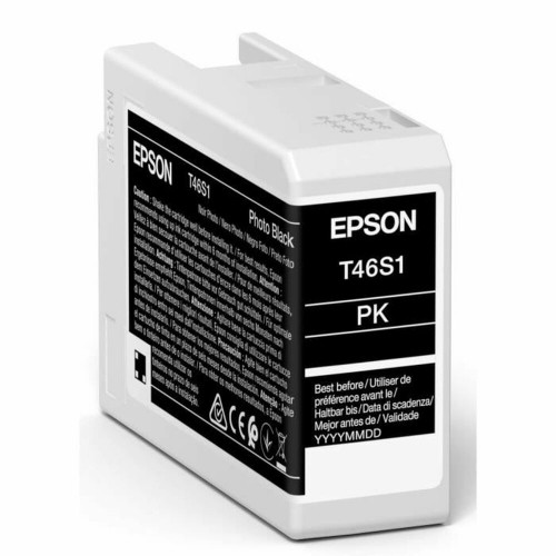Oriģinālais Tintes Kārtridžs Epson C13T46S100 Melns image 1