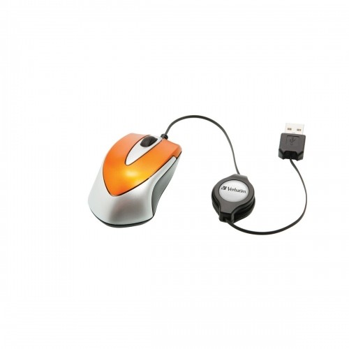 Optiskā pele Verbatim GO MINI TRAVEL Oranžs image 1