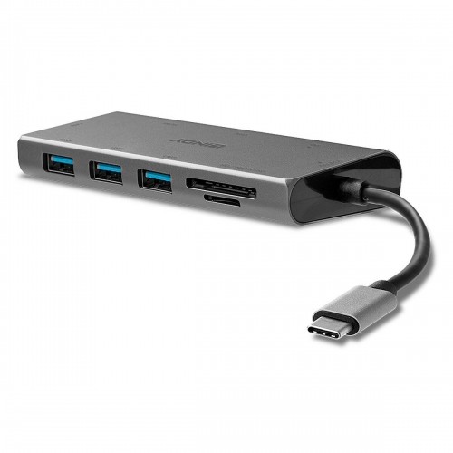 USB-разветвитель LINDY 43278 Серый image 3