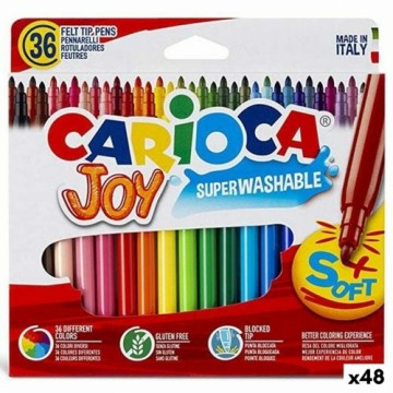 Flomasteru Komplekts Carioca Joy Daudzkrāsains (48 gb.)