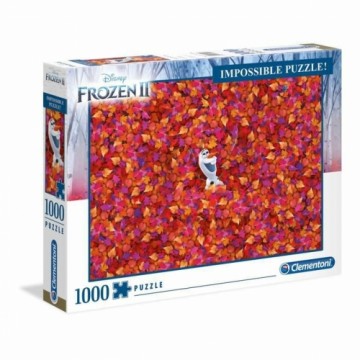Puzle un domino komplekts Clementoni Disney Frozen 2 1000 Daudzums