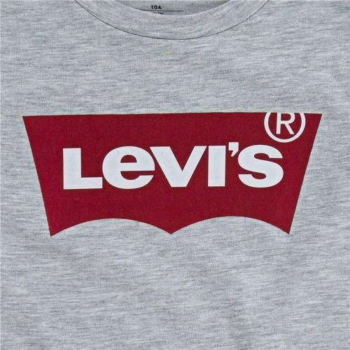 Krekls ar Īsām Piedurknēm Bērniem Levi's Batwing Gaiši pelēks image 4