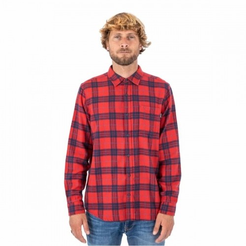 Рубашка Hurley Portland Organic Багровый красный image 1