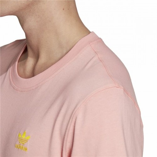Vīriešu Krekls ar Īsām Piedurknēm Adidas Frontback Rozā image 5