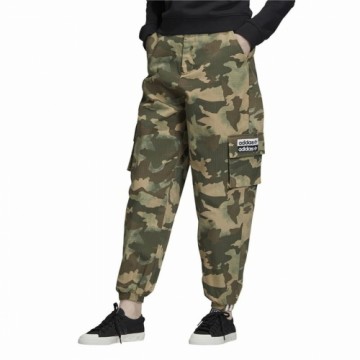 Спортивные штаны для взрослых Adidas Originals Camo Женщина Темно-зеленый