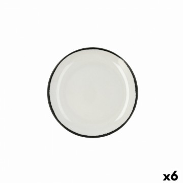 Плоская тарелка Ariane Vital Filo Керамика Белый 24 cm (6 штук)