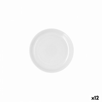 Плоская тарелка Ariane Artisan Keramika Balts Ø 21 cm (12 gb.)