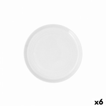 Плоская тарелка Ariane Artisan Keramika Balts Ø 27 cm (6 gb.)