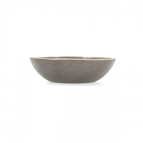 Dziļais šķīvis Bidasoa Gio Keramika Pelēks 19 cm (6 gb.) image 3