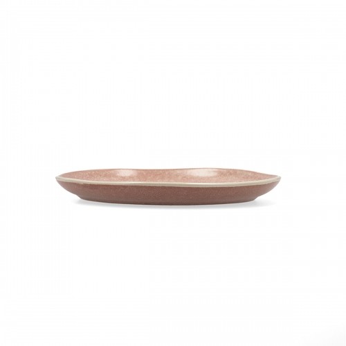Плоская тарелка Bidasoa Gio Неправильный 20 cm Керамика Коричневый (6 штук) image 3