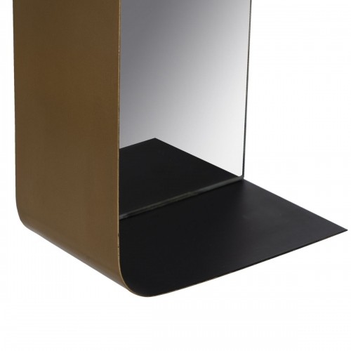 Bigbuy Home Sienas spogulis 20 x 12 x 50 cm Melns Bronza Metāls image 5