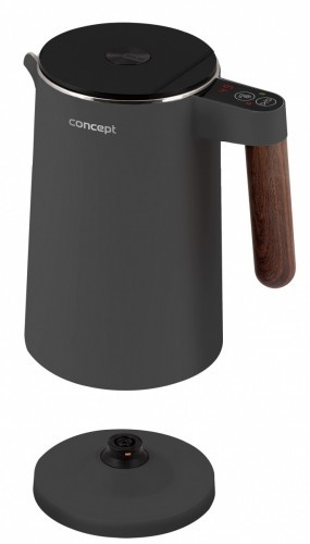 Concept Electric kettle RK3304 Norwood 1.5l, deep grey image 4