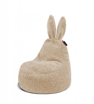 Qubo™ Baby Rabbit Wheat FLUFFY FIT sēžammaiss (pufs)