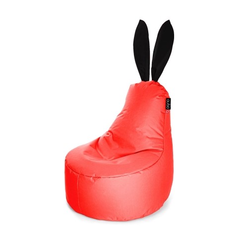 Qubo™ Mommy Rabbit Black Ears Strawberry POP FIT sēžammaiss (pufs) image 1