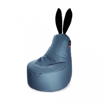 Qubo™ Mommy Rabbit Black Ears Slate POP FIT sēžammaiss (pufs)