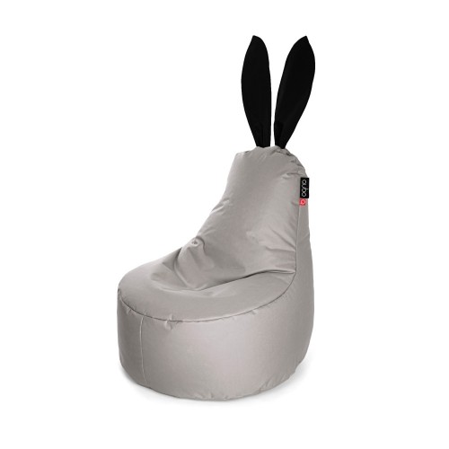 Qubo™ Mommy Rabbit Black Ears Pebble POP FIT sēžammaiss (pufs) image 1
