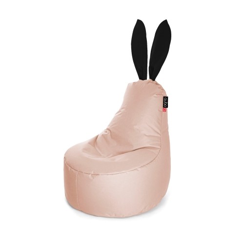 Qubo™ Mommy Rabbit Black Ears Latte POP FIT sēžammaiss (pufs) image 1