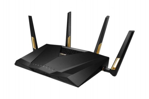 Asus  
         
       Wireless Router||Wireless Router|6000 Mbps|Mesh|Wi-Fi 6|USB 3.2|1 WAN|4x10/100/1000M|1x2.5GbE|Number of antennas 4|RT-AX88UPRO image 1