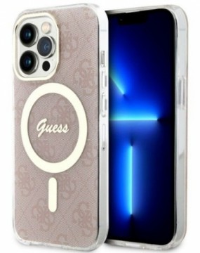 Guess  
       Apple  
       iPhone 13 Pro / 13 6.1 hardcase 4G MagSafe 
     Pink