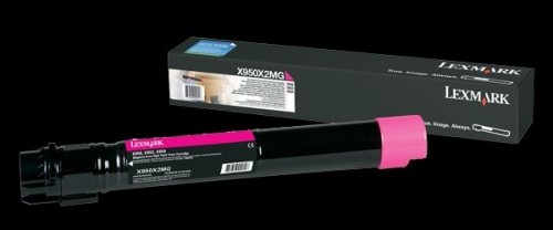 LEXMARK  
         
       X950X2MG Cartridge, Magenta, 22000 pages image 1
