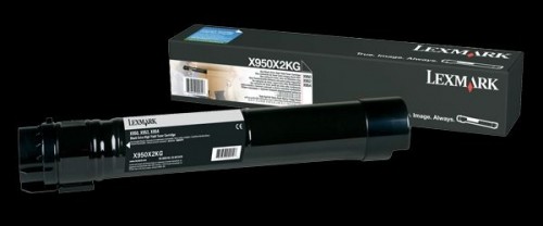 LEXMARK  
         
       X950X2KG Cartridge, Black, 38000 pages image 1