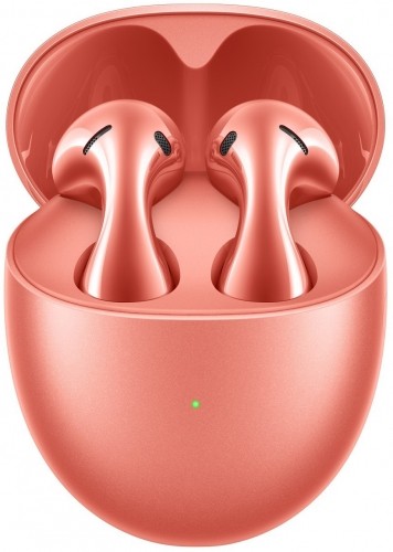 Huawei wireless earbuds FreeBuds 5, orange image 1