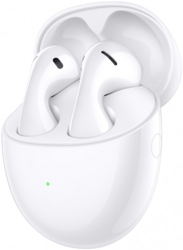Huawei wireless earbuds FreeBuds 5, white image 2