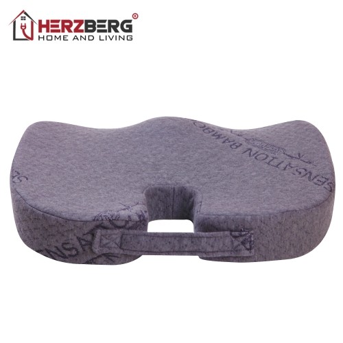 Herzberg Home & Living Herzberg HG-8040: Sensation Bamboo Cushion image 2