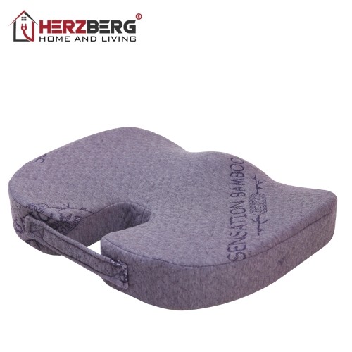 Herzberg Home & Living Herzberg HG-8040: Sensation Bamboo Cushion image 3