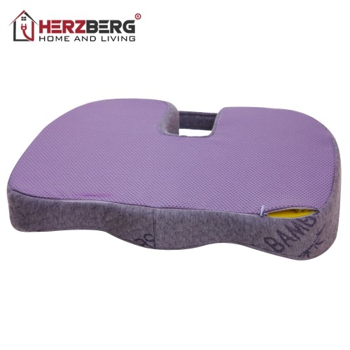 Herzberg Home & Living Herzberg HG-8040: Sensation Bamboo Cushion image 5