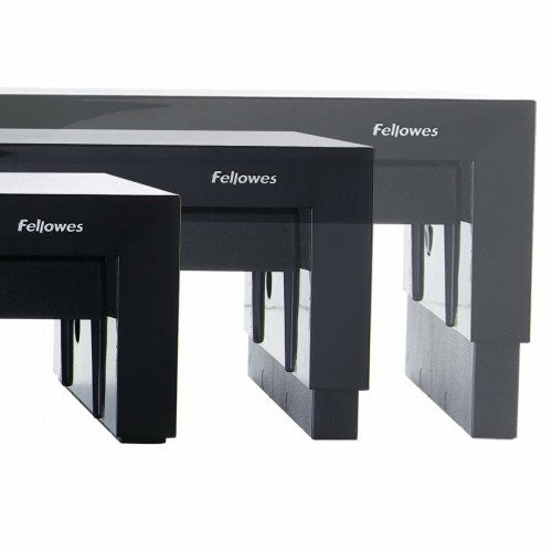 Ekrāna Galda Atbalsts Fellowes Designer Suites 11,1 x 40,6 x 23,8 cm Melns image 2