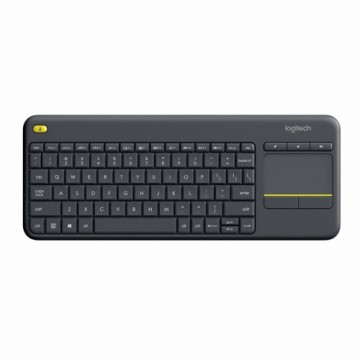 Klaviatūra Logitech Media K400 Plus Melns (Atjaunots B)