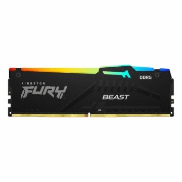 Память RAM Kingston Fury Beast RGB CL40 5600 MHz 16 Гб DDR5