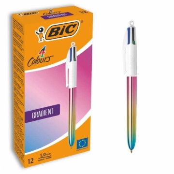 Pildspalva Bic Gradient 0,32 mm Daudzkrāsains (12 gb.)