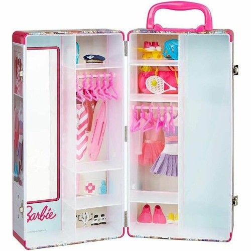 Klein Toys Garderobe Klein Barbie  Cabinet Briefcase image 1