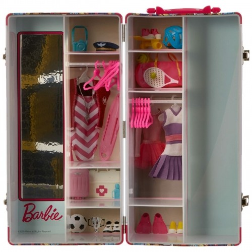 Klein Toys Garderobe Klein Barbie  Cabinet Briefcase image 3