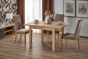 Halmar TIAGO SQUARE extensions table, craft oak / craft oak