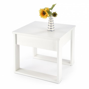 Halmar NEA SQUARE coffee table, white
