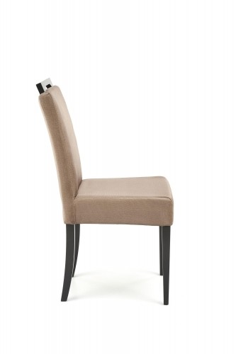 Halmar CLARION 2 chair, black / Monolith 09 (beige) image 3