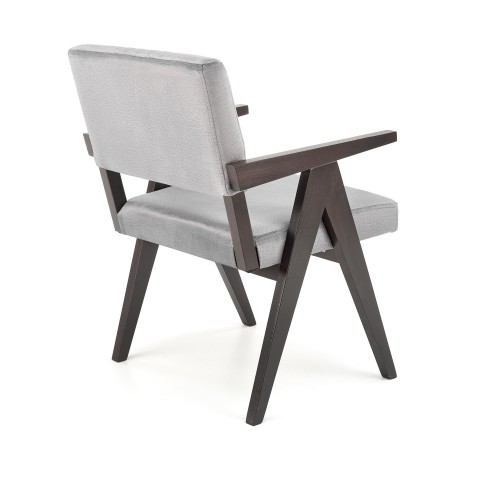 Halmar MEMORY chair, ebony / grey Monolith 85 image 5
