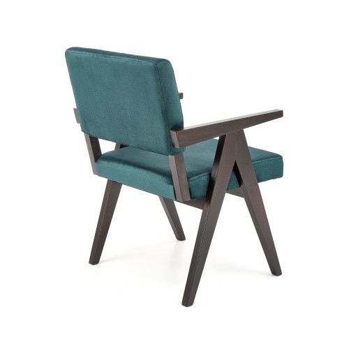 Halmar MEMORY chair, ebony / dark green Monolith 37 image 5