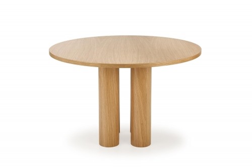 Halmar ELEFANTE ROUND table, natural oak image 2