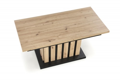 Halmar BARETTI coffee table, artisan oak / black image 2