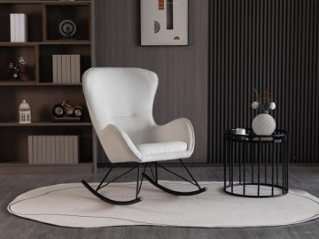 Halmar LIBERTO 2 leisure chair, white
