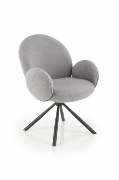 Halmar K498 chair, grey