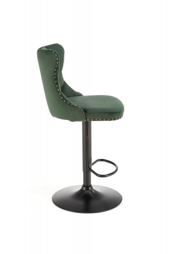 Halmar H117 bar stool, dark green image 2