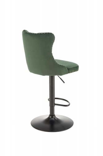 Halmar H117 bar stool, dark green image 3