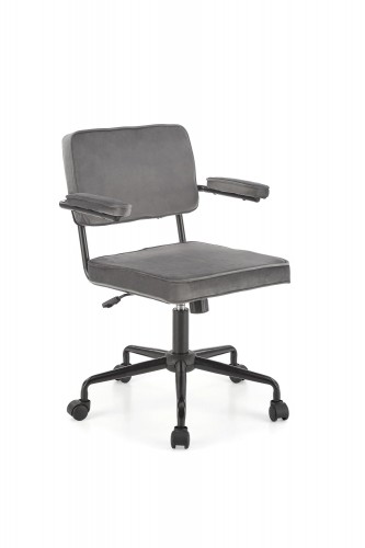 Halmar FIDEL chair, grey image 1